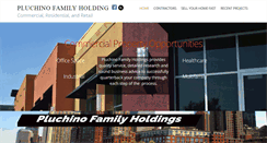 Desktop Screenshot of pluchinofamilyholdings.com