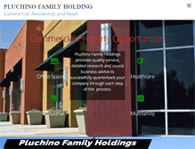 Tablet Screenshot of pluchinofamilyholdings.com